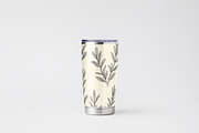 12 Still Leaves Seamless Patterns, a Pattern Graphic by Inknfolly (Thumbnail 6 of 7)