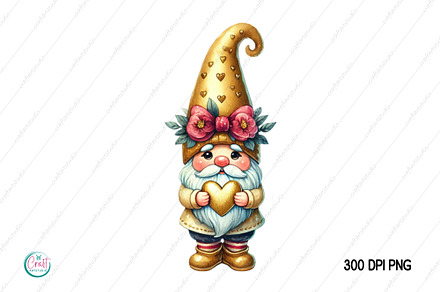 Valentine Gnome PNG Clipart