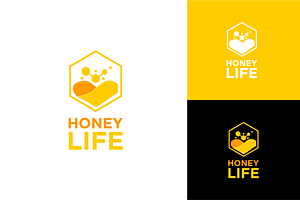 Honey Life Logo, a Branding & Logo Template by zaqilogo