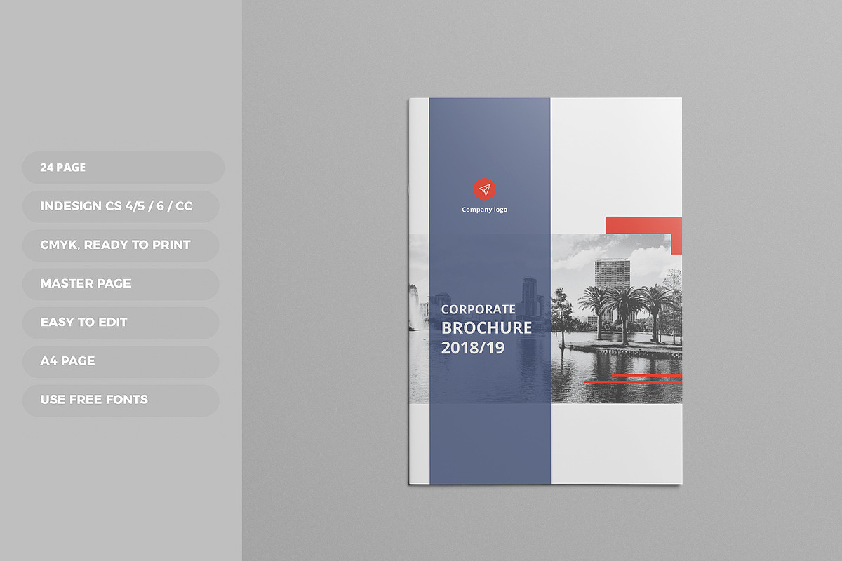 Corporate Brochure 2020, a Brochure Template by Tanber Hossen (Photo 3 of 14)