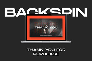 Backspin - Keynote Template