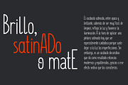 Satinado Sans Serif Font, a Sans Serif Font by Alex Blogoodf (Thumbnail 7 of 17)