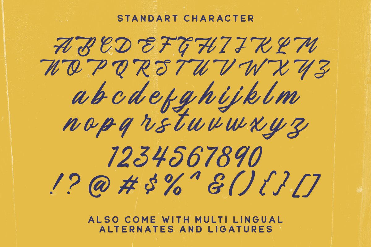 The Wackets - Modern Script, a Script Font by Letterhend Studio (Photo 9 of 9)