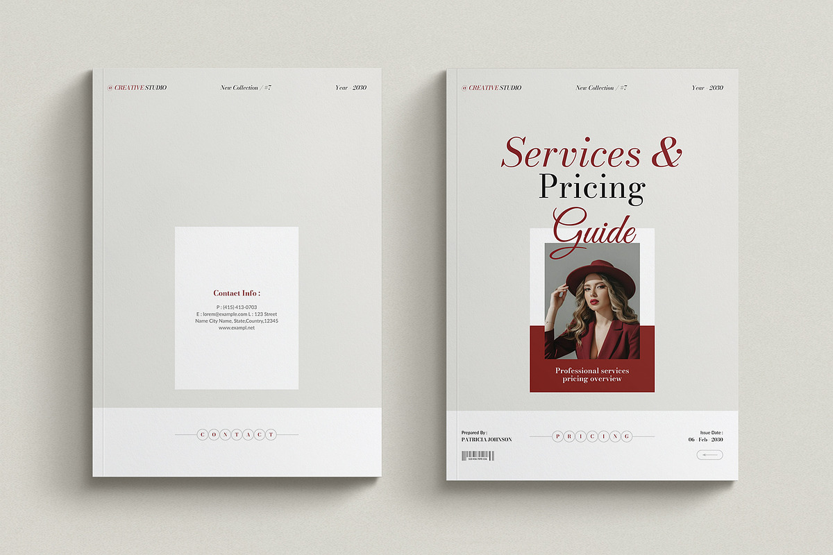 Services and Pricing Guide Template, a Brochure Template by Cleffon_Graphic_Studio (Photo 7 of 7)