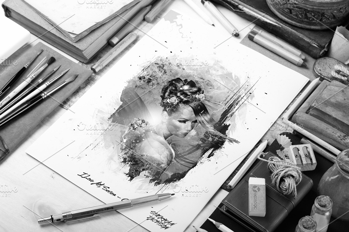 The Mask Effect - Artistic FX, a Graphic by PremadePixels.com (Photo 3 of 5)
