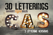 SALE 9 Creative 3D Lettering Sets, a Graphic by TVartworks (Thumbnail 10 of 60)