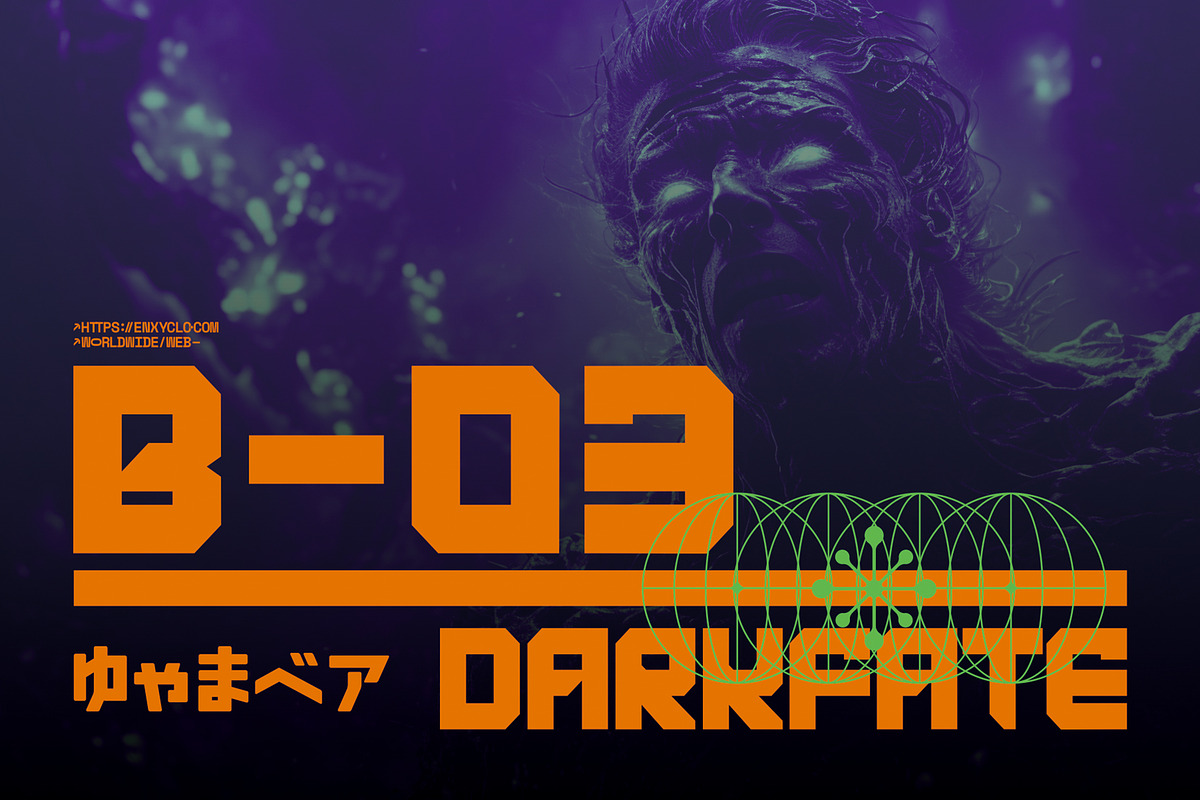 KARIXBY - Futuristic Cyberpunk Font, a Sans Serif Font by Enxyclo Studio (Photo 10 of 10)