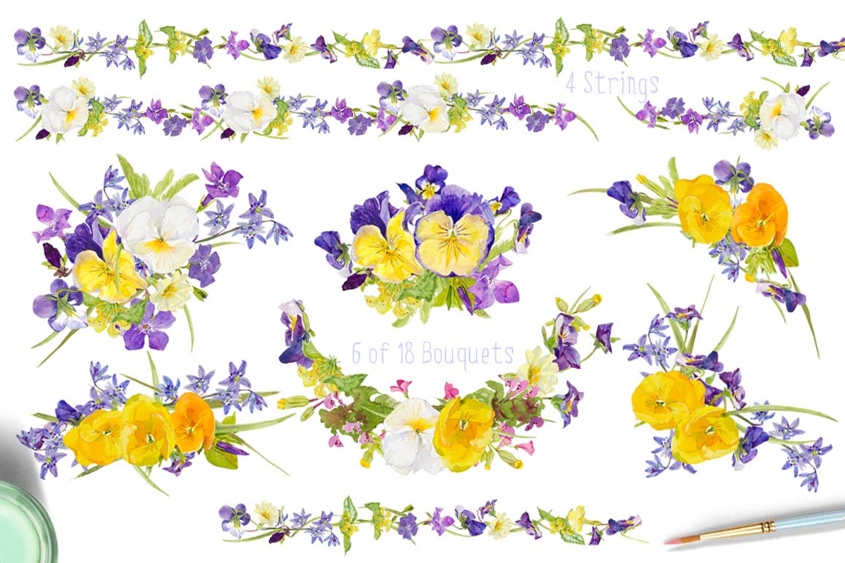 101 PNGs!-Spring Celebration!, an Illustration by watercolorwild.graphics (Photo 7 of 9)