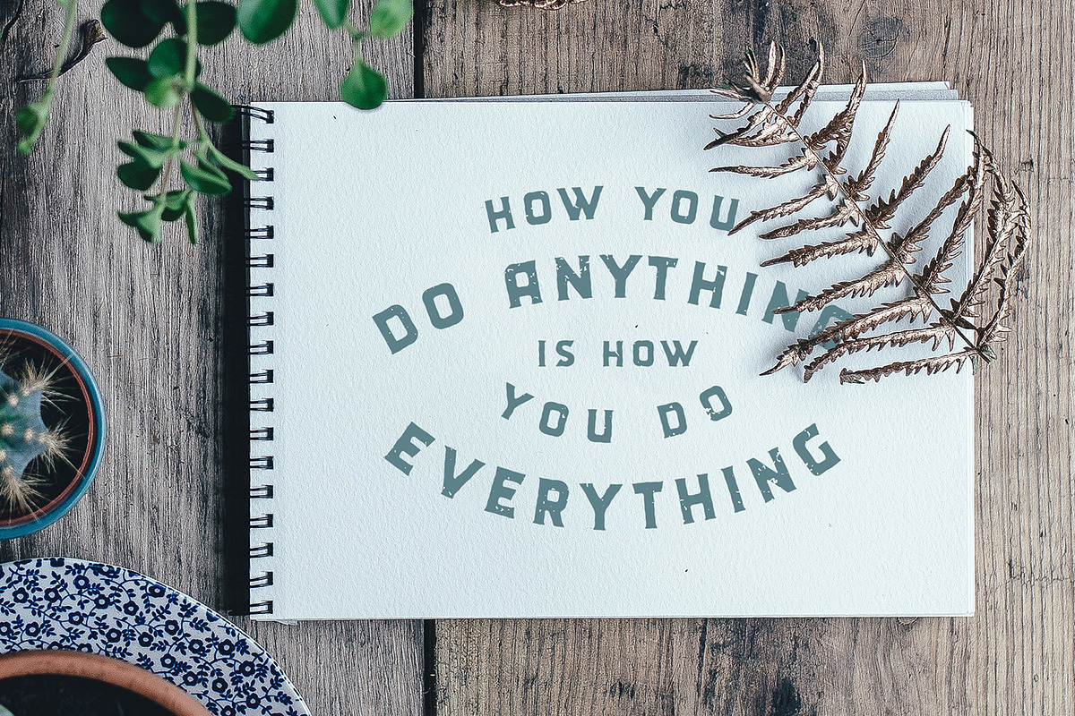 FLAM Typeface | Clean + Rough SALE preview 7