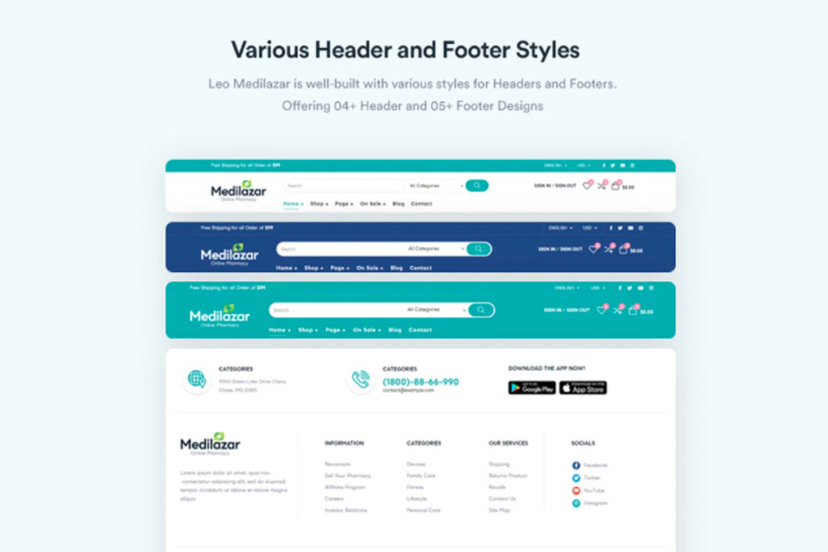 Leo Medilazar Medical And Healthcare, a Bootstrap Template by LeoTheme (Photo 14 of 14)