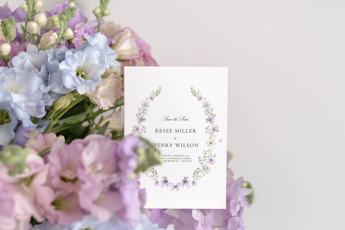 Dreamy Florals Watercolor Clipart, a Decorative Illustration by Altea Design Studio (Photo 5 of 19)