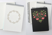 Pack of floral ornaments and pattern, a Decorative Illustration by Dainia (Thumbnail 1 of 3)
