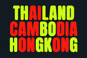 Laozheng Uppercase Display Font, a Sans Serif Font by Maulana Creative (Thumbnail 3 of 7)