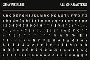 Guavine Blur, a Serif Font by Craft Supply Co. (Thumbnail 8 of 8)
