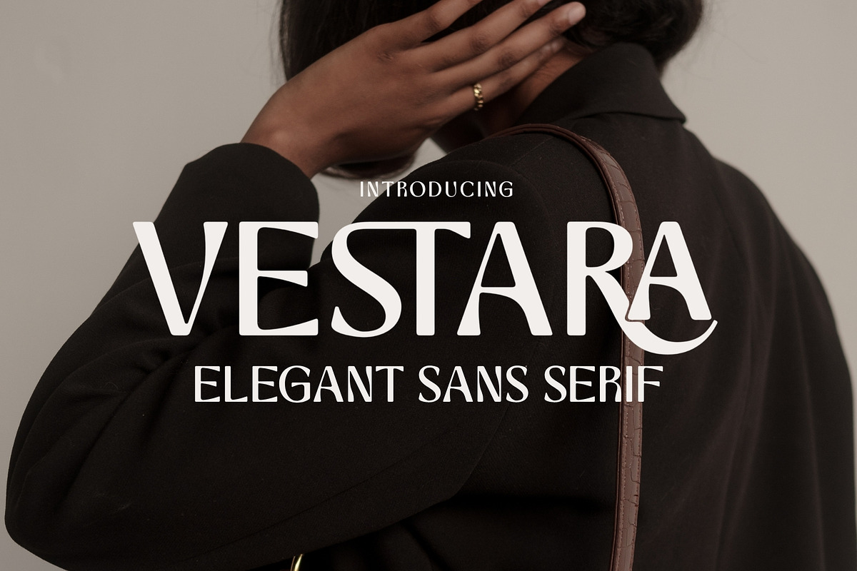 Vestara - Modern Luxury Sans Serif, a Sans Serif Font by HipFonts (Photo 1 of 11)