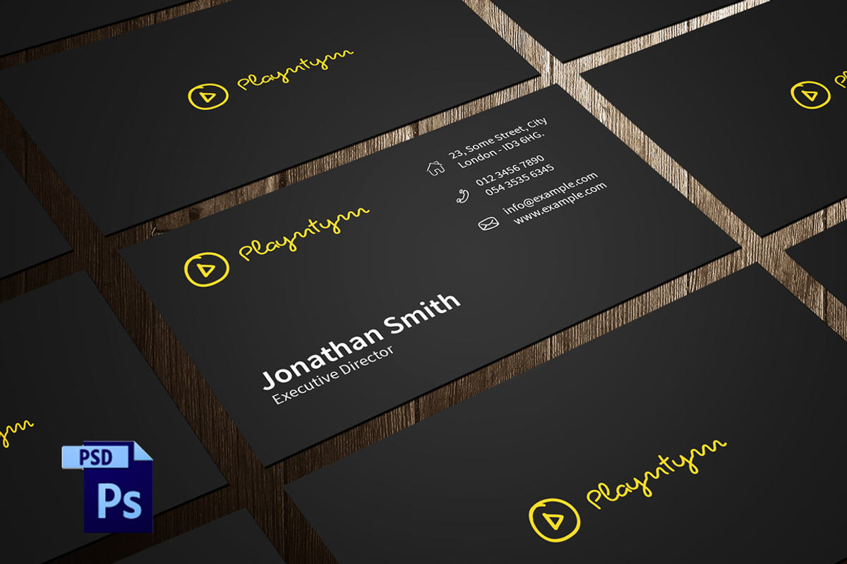 Minimalist Business Card, a Business Card Template by Niram Factory (Photo 2 of 2)