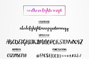 Northern Lights Brush Script Font, a Script Font by Mats-Peter Forss (Thumbnail 7 of 7)