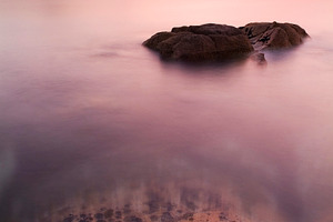 Pink Sunset Coast, a Nature Photo by THP Creative