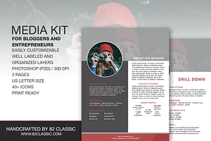 Media Kit Design For Bloggers