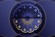 Mandala Circular Pattern Vector Pack, a Background Graphic by NJ Himel (Thumbnail 82 of 95)