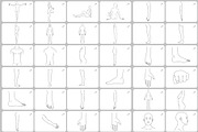 Body Templates Procreate brushes, a Brush Add-On by InkRef (Thumbnail 4 of 5)