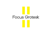 Focus Grotesk - Geometric Typeface, a Sans Serif Font by Designova® (Thumbnail 1 of 6)