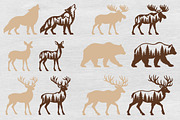 Cute Woodland Animal SVG, an Object Graphic by Libby Wishes (Thumbnail 2 of 3)