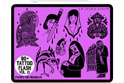 Tattoo Flash Vol. 21 - Stamp Set, a Brush Add-On by LA Studio Sthlm (Thumbnail 5 of 6)