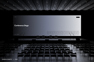 Conference Stage Mockup R03