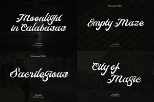 Blackletter Tattoo Font Bundle