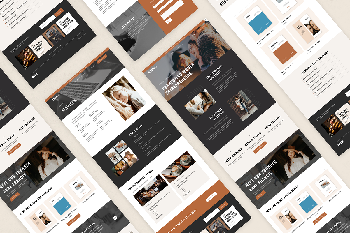 Squarespace template: Studio89, a Squarespace Template by Applet Studio (Photo 3 of 5)