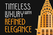 Art Deco Style - Emoritz, a Sans Serif Font by Novitype (Thumbnail 10 of 14)