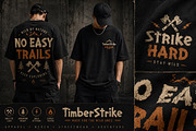 TimberStrike – Display Typeface, a Slab Serif Font by Wow Magic (Thumbnail 2 of 4)