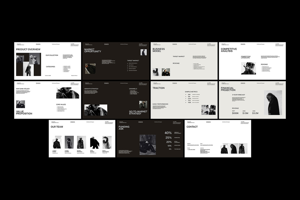 Brand Strategy Canva Template, a Presentation Template by adoestudio (Photo 10 of 10)