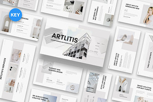 Artlitis - Minimalism Keynote, a Presentation Template by Fit-tee