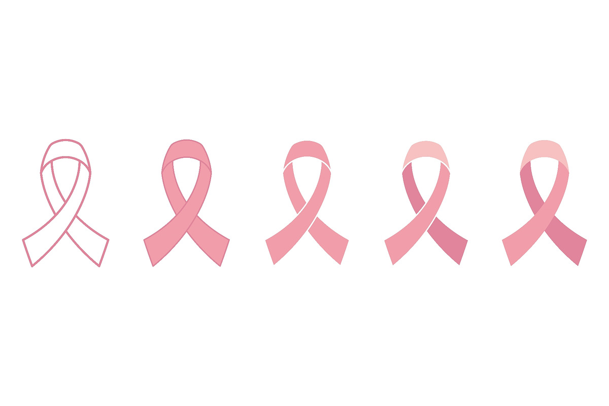 Pink awareness ribbon illustration, an Object Graphic by sceptical cactus (Photo 1 of 3)