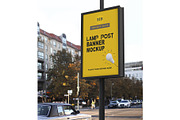Lamp Post Banner Mockup, a Mockup by mockupbuys (Thumbnail 3 of 4)