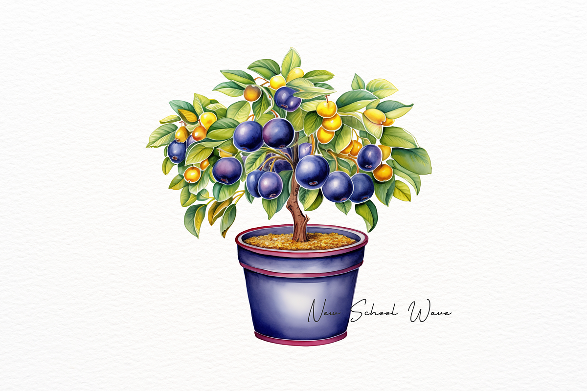 Realistic Tree in Pot Clipart, a Decorative Illustration by New-School-Wave (Photo 4 of 5)