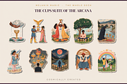 Melanin Magic Tarot Deck Clipart, a Person Illustration by Jakayla Digital Co (Thumbnail 8 of 19)