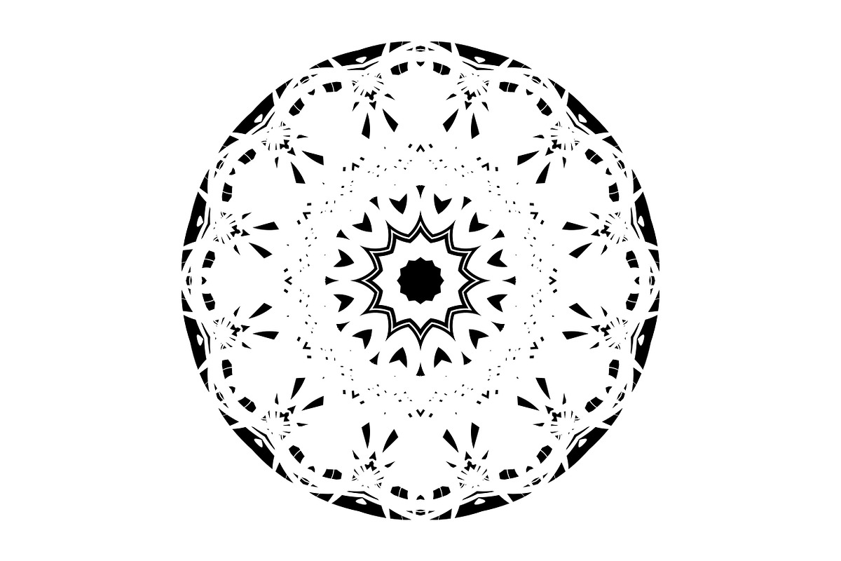 High Quality Mandala Clipart Bundle, a Decorative Illustration by NJ Himel (Photo 94 of 103)