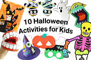 10 Halloween Art Activities for Kids, an Education Illustration by DRAWINART (Thumbnail 1 of 11)