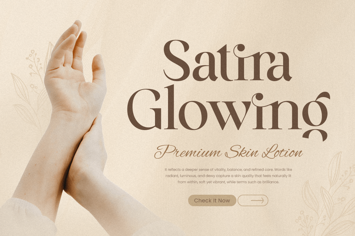 Emira - Unique Luxury Logo Font, a Serif Font by Sensatype (Photo 5 of 12)