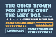 Cinema Unique a Handwritten Font Duo, a Handwritten Font by Rasiorise Studio (Thumbnail 2 of 11)