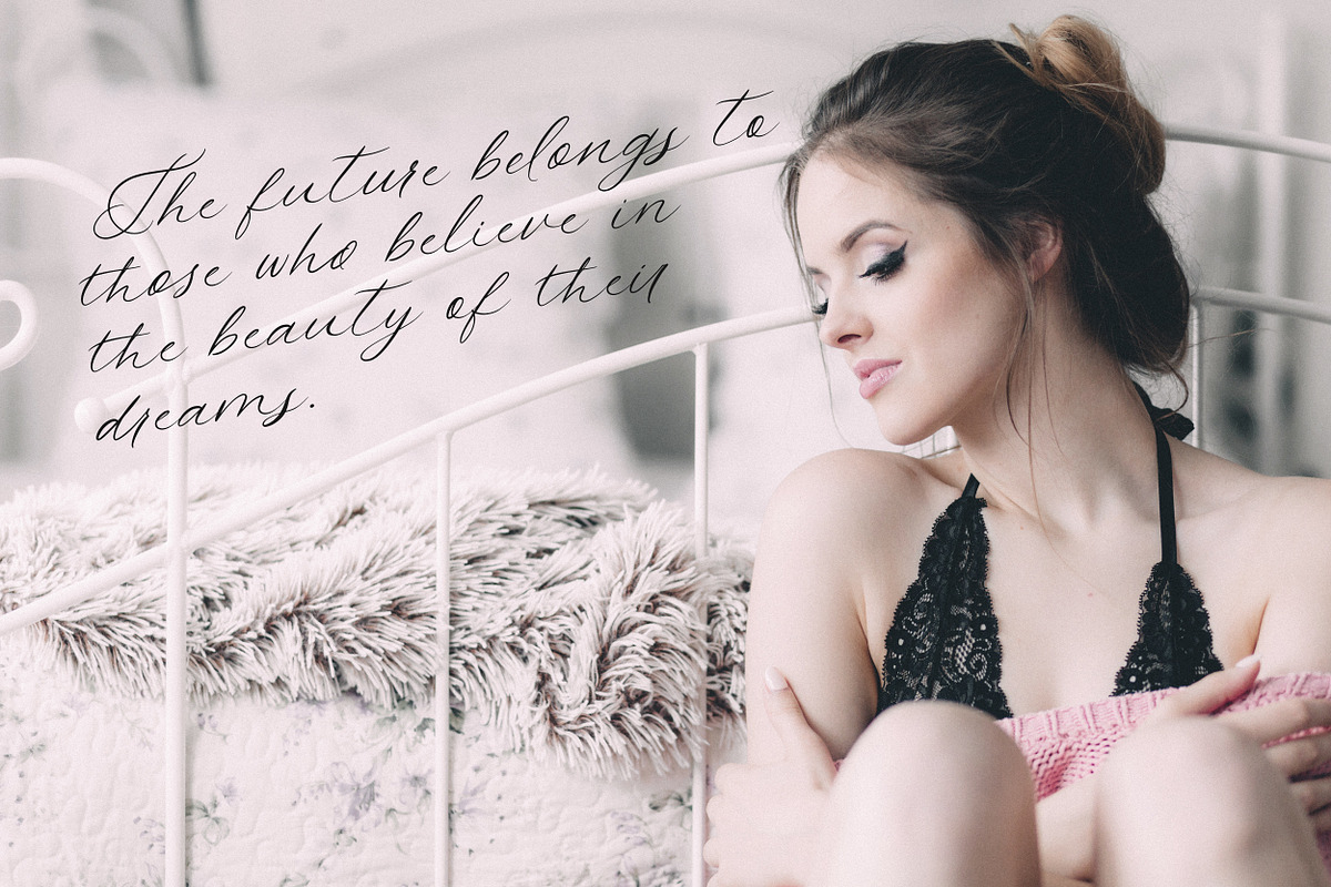 Allure & Grace. Calligraphy preview 5