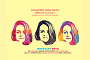 Logo Creator Photoshop Action, a Plug-in Add-On by UInstrument (Thumbnail 10 of 10)