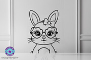 Easter Bunny Cute Bunny Svg Png Bund, an Object Graphic by FiveStarCrafting (Thumbnail 12 of 14)