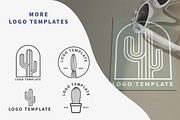 Unique Cacti Logos & Illustrations, a Branding & Logo Template by Salty Sweet Creative (Thumbnail 4 of 5)