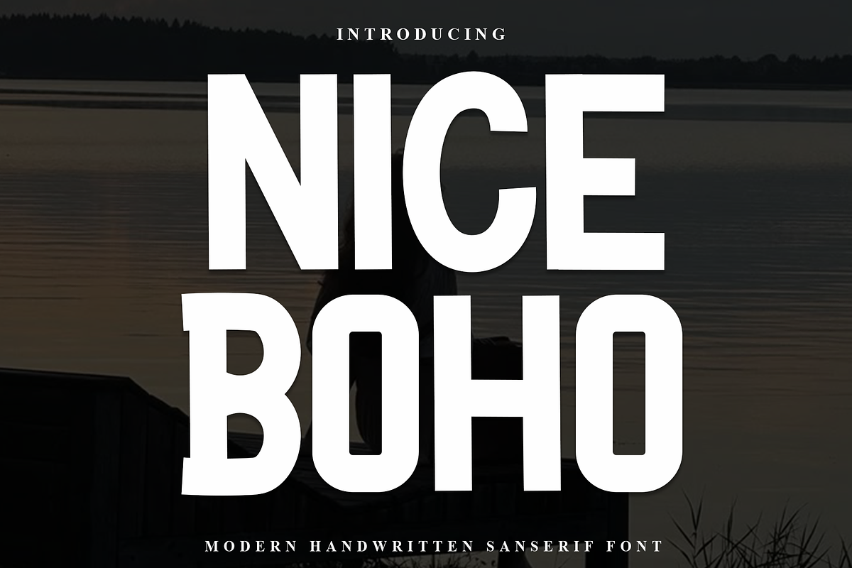 Nice Boho, a Script Font by InermediaSTUDIO (Photo 1 of 8)