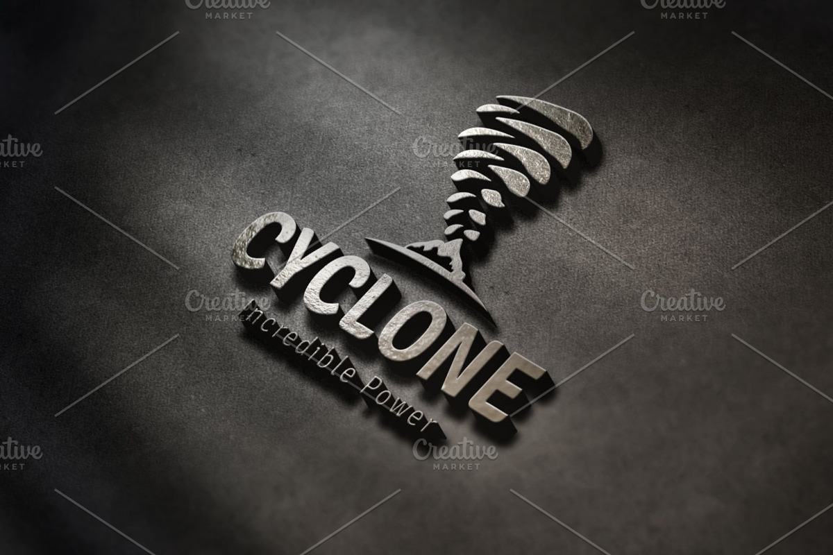 Cyclone Logo, a Branding & Logo Template by ArtFusion (Photo 2 of 5)