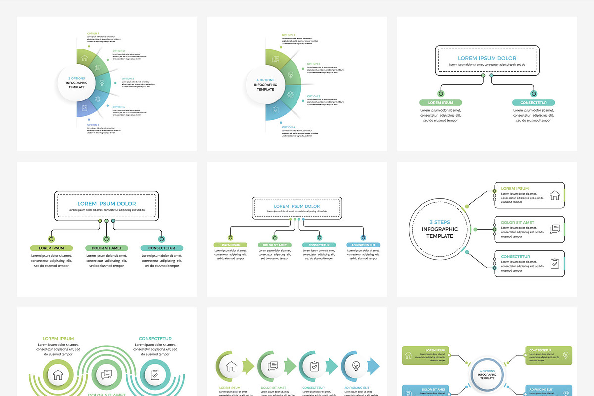 Infographic Templates Collection, an Object Graphic by PixMarket (Photo 5 of 11)